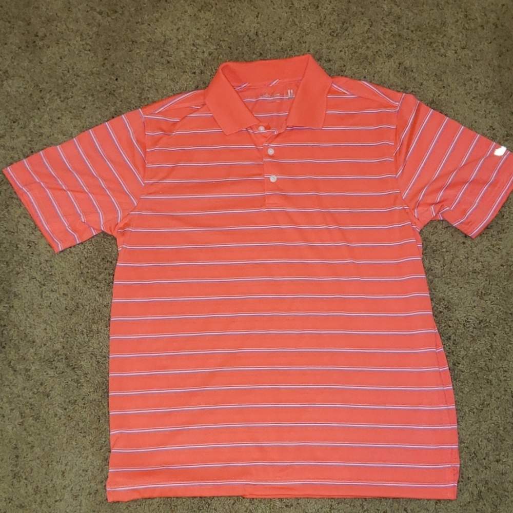 Walter Hagen Salmon Polo Shirt Size Large